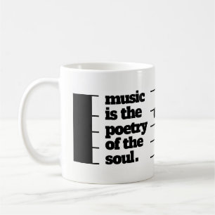 Den inspirerande musiken är Souls poetry Kaffemugg