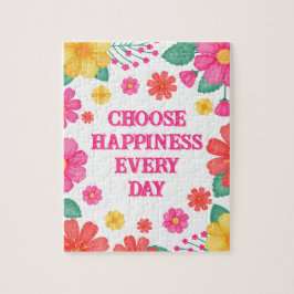 Den inspirerande offerten Skapar din egen Blommigt Pussel