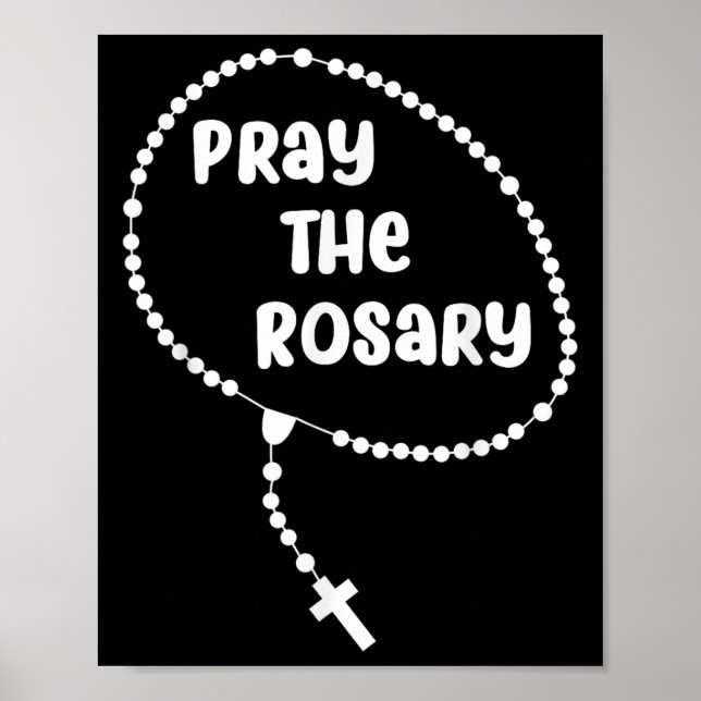 Den inspirerande roten. Faith Ord Tee Poster (Framsidan)