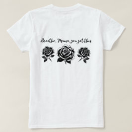 Den inspirerande utformningen av Mamma Life-offert T Shirt