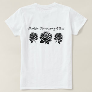 Den inspirerande utformningen av Mamma Life-offert T Shirt