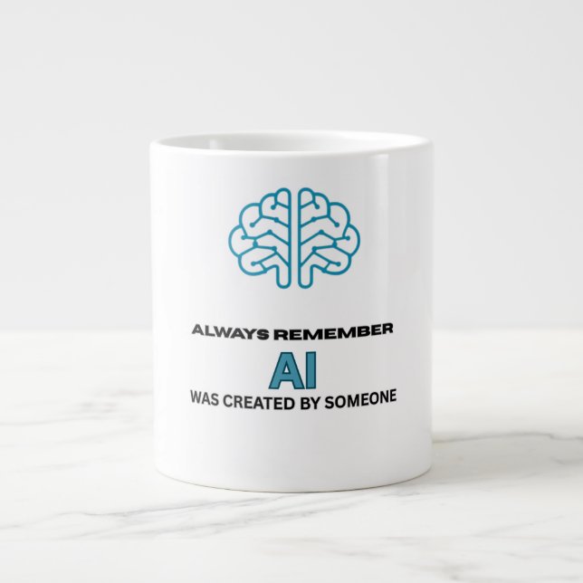 Den inspirerande utformningen av Mugg som framhäve Jumbo Mugg (Framsidan)