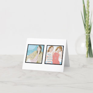 Den Instagram två fotoanpassningsbar noterar Kort