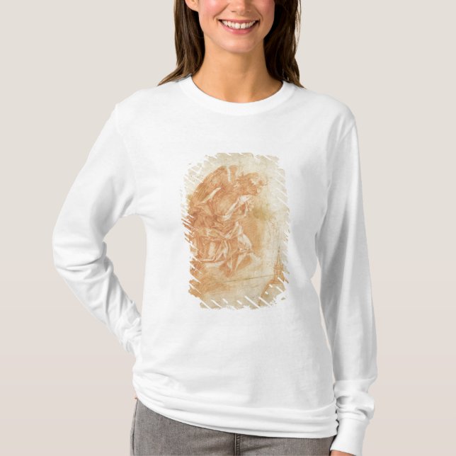 Den inställt ängeln och arkitektoniskt skissar, t-shirt (Framsida)