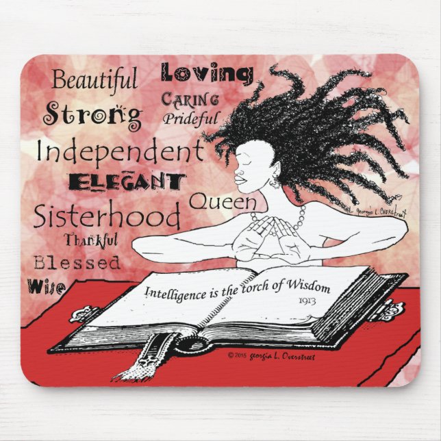 Den intelligenta tekniken är en stor del av vishet musmatta (Framsidan)