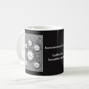 Den intermittent fastan tar tid på muggen kaffemugg