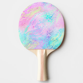 Den iriserande leopardserien Design 10 Pingisracket