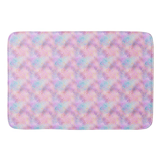 Den iriserande leopardserien Design 11 Badrumsmatta (Framsidan)