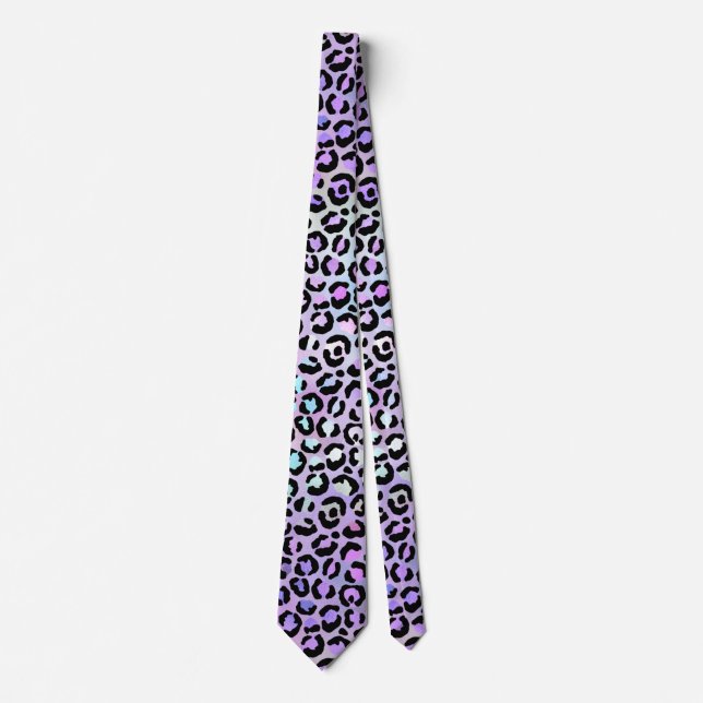 Den iriserande leopardserien Design 12 Slips (Framsida)
