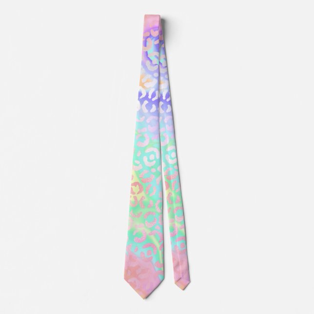 Den iriserande leopardserien Design 3 Slips (Framsida)
