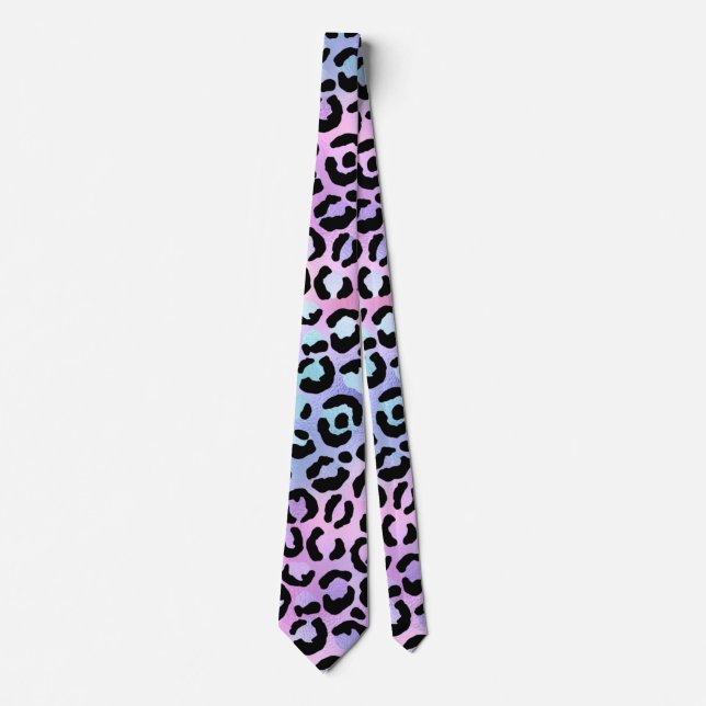Den iriserande leopardserien Design 4 Slips (Framsida)