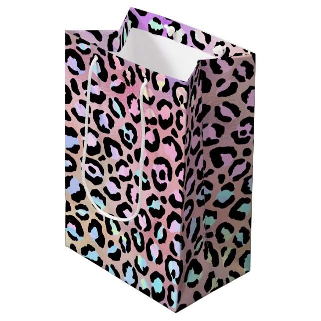 Den iriserande leopardserien Design 6 (Framsidan Vinklad)
