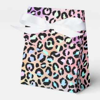 Den iriserande leopardserien Design 6 Presentaskar