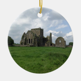 Den Irland Hore Abbeyirländare fördärvar sten av Julgransprydnad Keramik