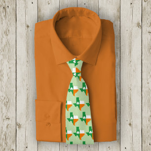 Den irländska Flagga Texas Slips