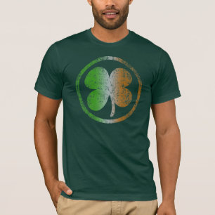 Den irländska shamrocken bleknar t-shirt