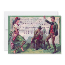 Den irländske zigenarutfrågningen i Grönt Jig