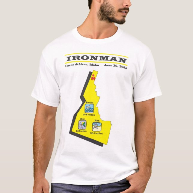 Den Ironman CDA T-tröja avbildar T-shirt (Framsida)