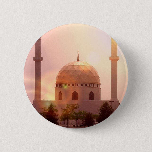 Den islamiska moskén knäppas knapp (Framsida)