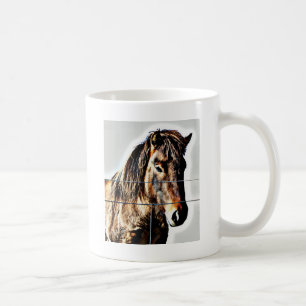 Den isländska hästen - en verklig vän kaffemugg