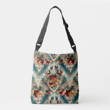 Den italienska Blommigten Damask Whimsical Mönster