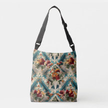 Den italienska Blommigten Damask Whimsical Mönster
