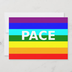 Den italienska inbjudan till Peace-Flagga