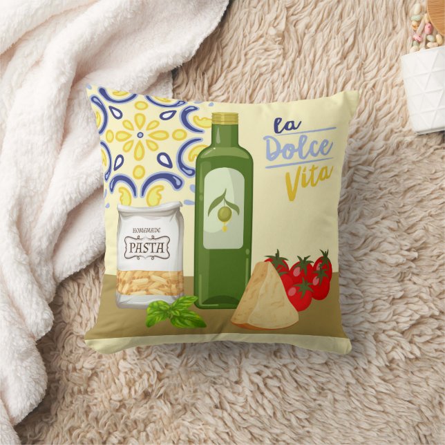 Den italienska livförsäkringsmarknaden kudde (Filt)