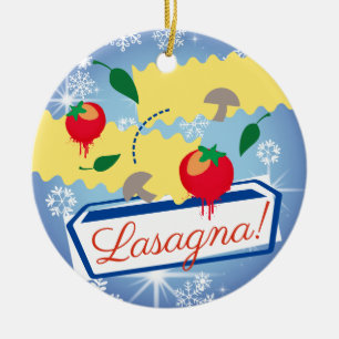 Den italienska livsmedelsprydnaden Julgran Julgransprydnad Keramik