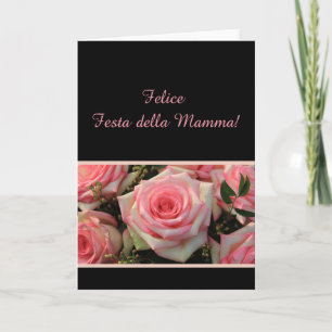 Den italienska Lycklig Mor-dagen! Kort