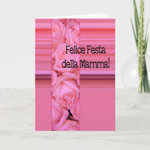 Den italienska Lycklig Mor-dagen! Kort