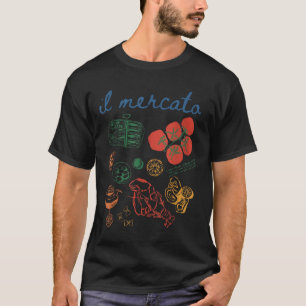 Den italienska marknaden Sardinien: konserverad fi T Shirt
