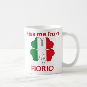 Den italienska personligen kysser mig kaffemugg