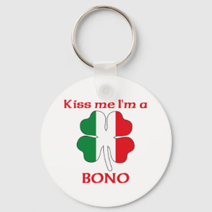 Den italienska personligen kysser mig nyckelring