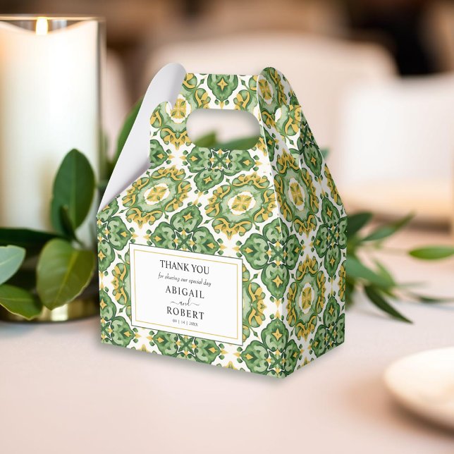 Den italienska plattan bröllop presentaskar (Skapare uppladdad)