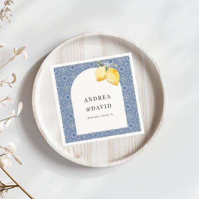 Den italienska plattformen Lemon Bröllop Pappersservett (Skapare uppladdad)