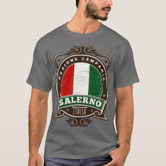 Den italienska regionen Salerno Retro Design T Shirt