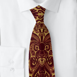 Den italienska Riken Burgundy Guld Renaissance Slips