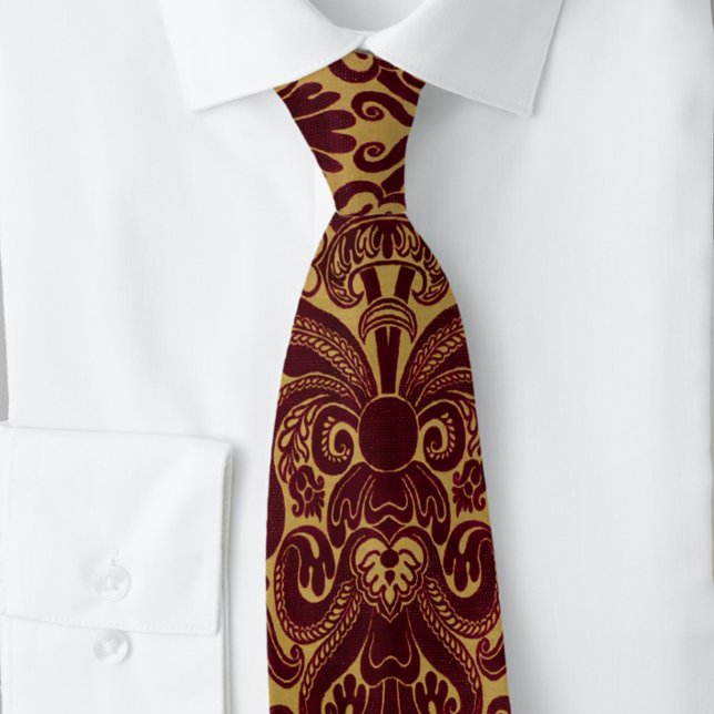 Den italienska Riken Burgundy Guld Renaissance Slips (Skapare uppladdad)