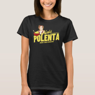 Den italienska Roligten Foodie, Polenta T Shirt
