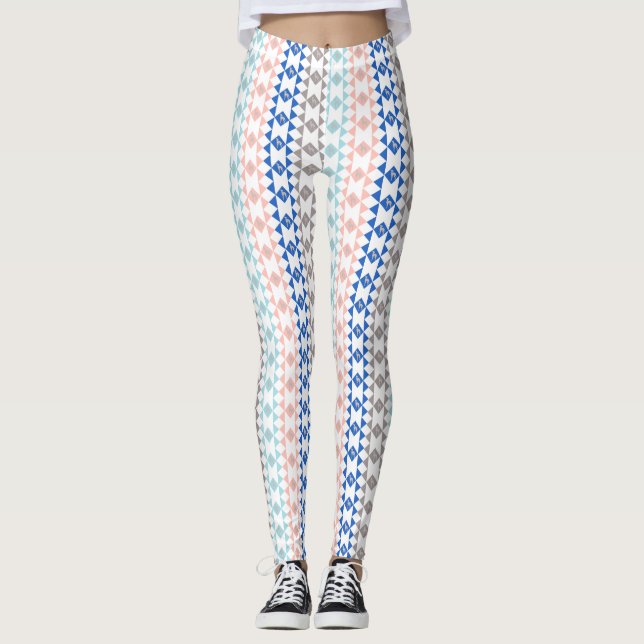 Den italienska vinthunddamasker Lularoe flåsar Leggings (Framsida)