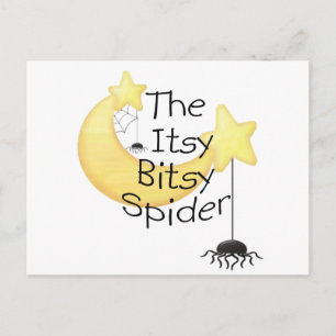 Den itsy Bitsy Spider Vykort