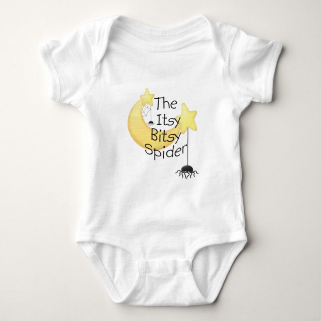 Den itsy Bitsy spindeln T-shirt (Framsida)