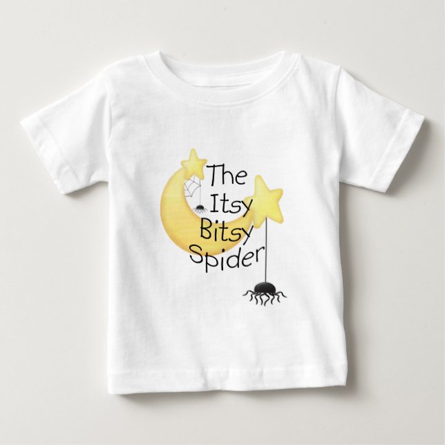 Den itsy Bitsy spindeln Tee Shirt (Framsida)