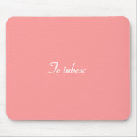 Den iubesc mousepad (romanian I kärlek du)