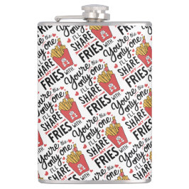 Den jag ska min färja med fina Valentineser Fickplunta