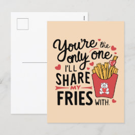 Den jag ska min färja med fina Valentineser Helg Vykort