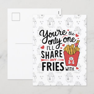Den jag ska min färja med fina Valentineser Helg Vykort