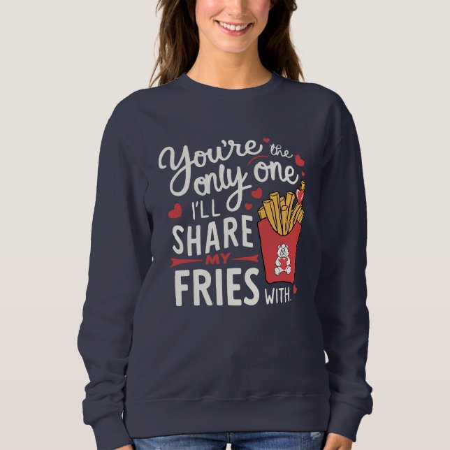Den jag ska  min färja med fina Valentineser T Shirt (Framsida)