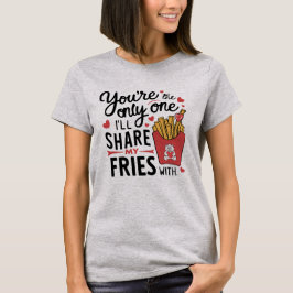 Den jag ska min färja med fina Valentineser T Shirt